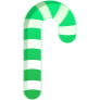 Candy Cane Green