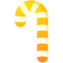 Candy Cane Yellow