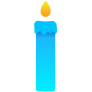 Candle Blue