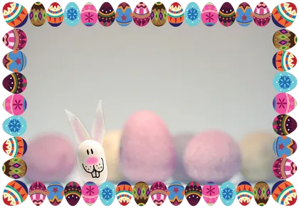 Photo frames for Easter with ImageFramer