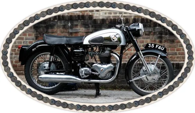 Oval motorcycle