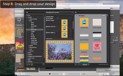 How to Create and Add Custom Frames in ImageFramer