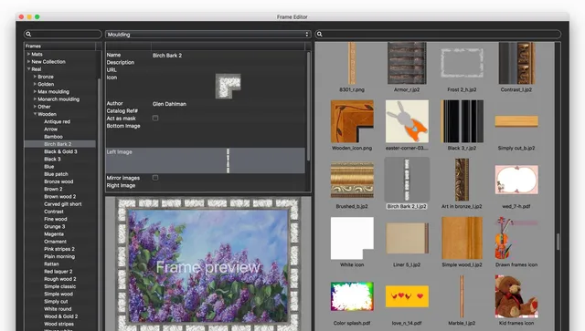 ImageFramer Frame Editor