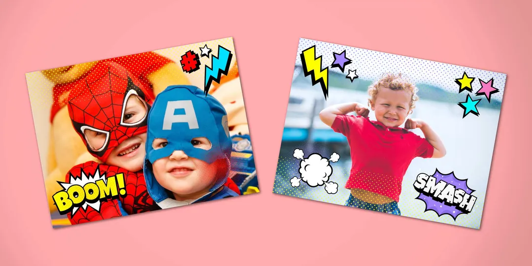 Comic frames for Mac in ImageFramer
