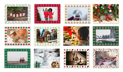 Twelve Days of Christmas Frames