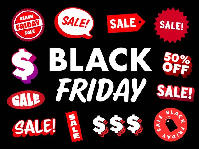 Black Friday graphic made in ImageFramer