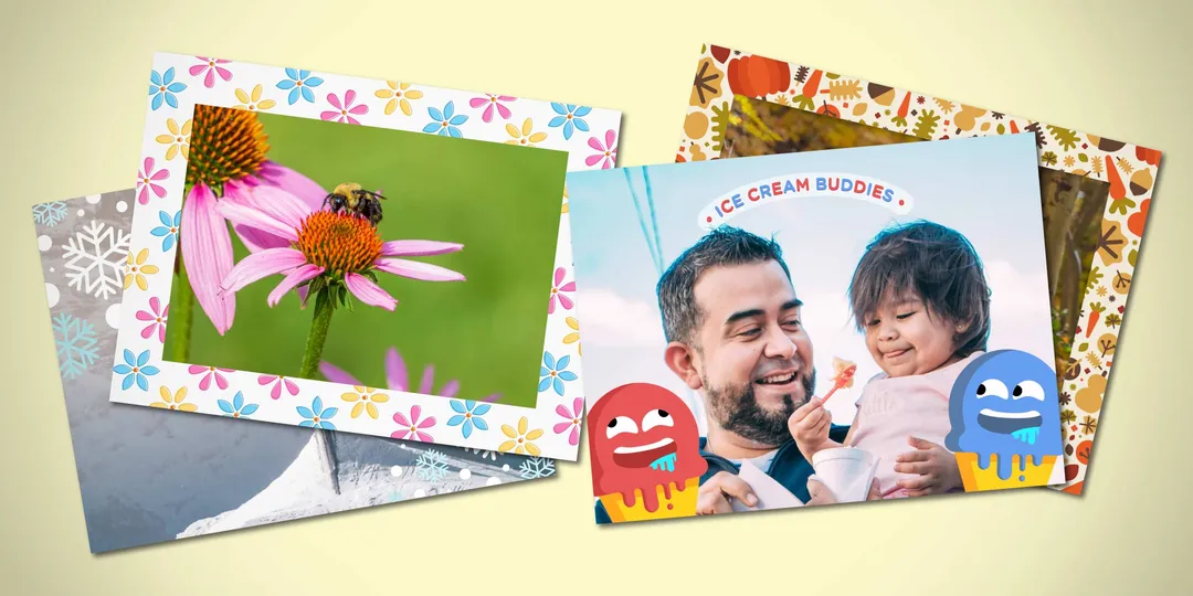 Seasons frame pack for Mac in ImageFramer