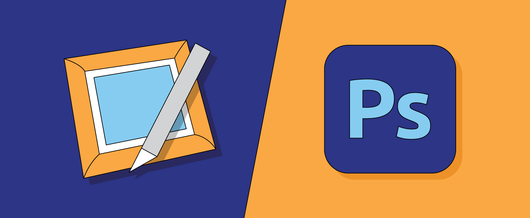 ImageFramer v Adobe Photoshop: digital framing apps compared