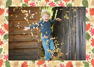 Fall frame for Mac available in ImageFramer